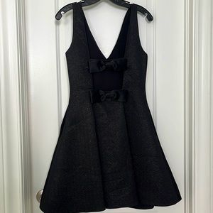 Black cocktail dress